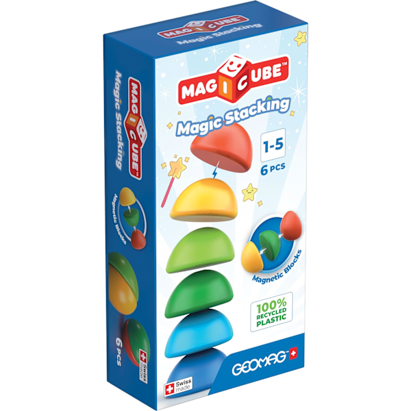 Geomag Magicube Magisk Stabling 6 Stk