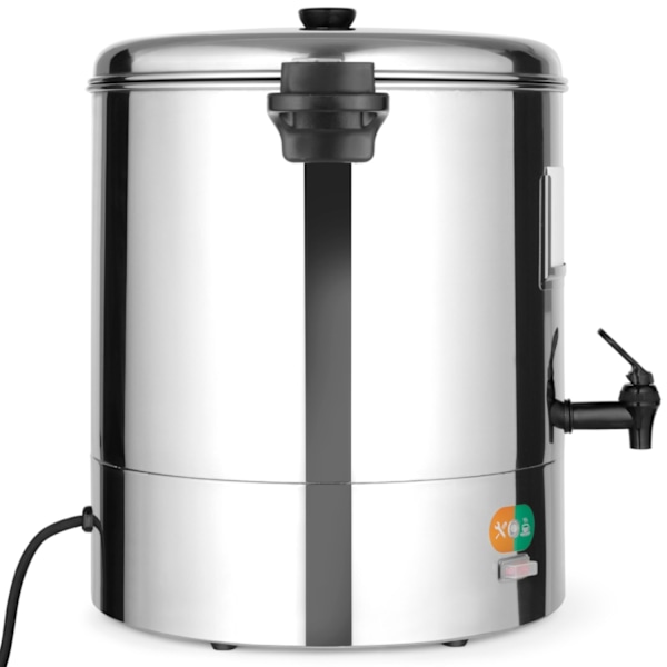 Stålglögg varmvattenberedare 2200W 30L - Hendi 209905