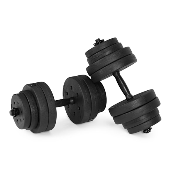 Justerbara hantlar 2x10 kg Träningsset 20 kg