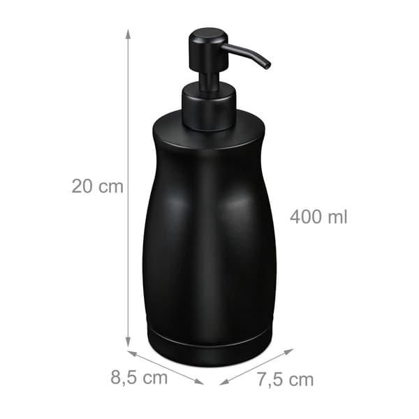 Tvålpump i rostfritt stål 400 ml