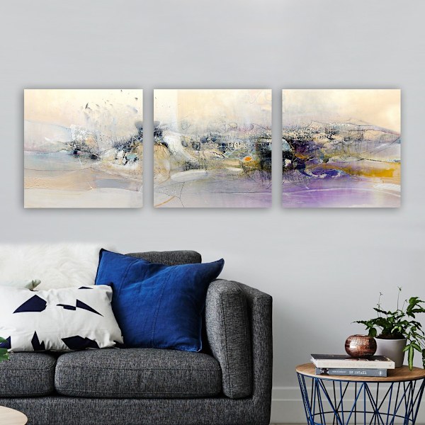 Dekorativt lærredsmaling (3 styk) PRC7449491050