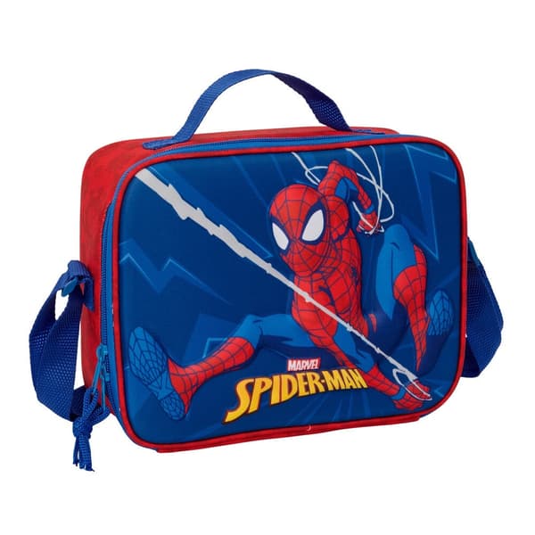 Marvel Spiderman 3D -lämpölounaskassi