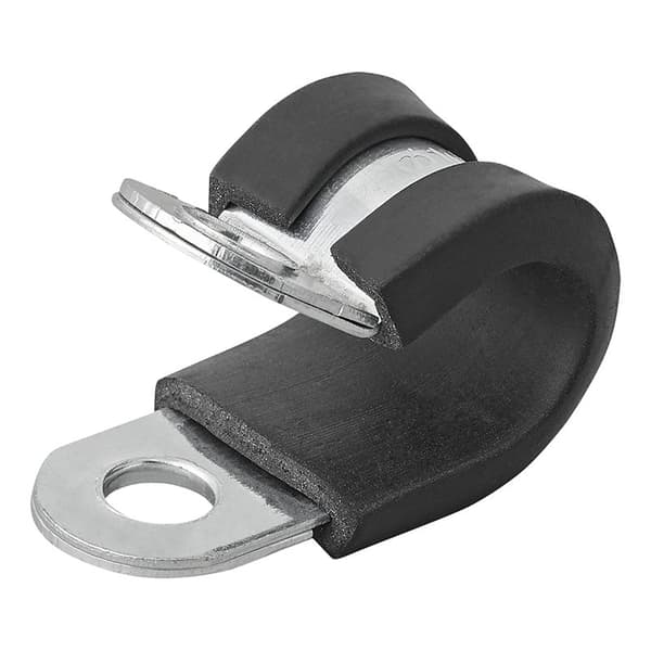 Kabelklemme 10 mm med gummibeskyttelse
