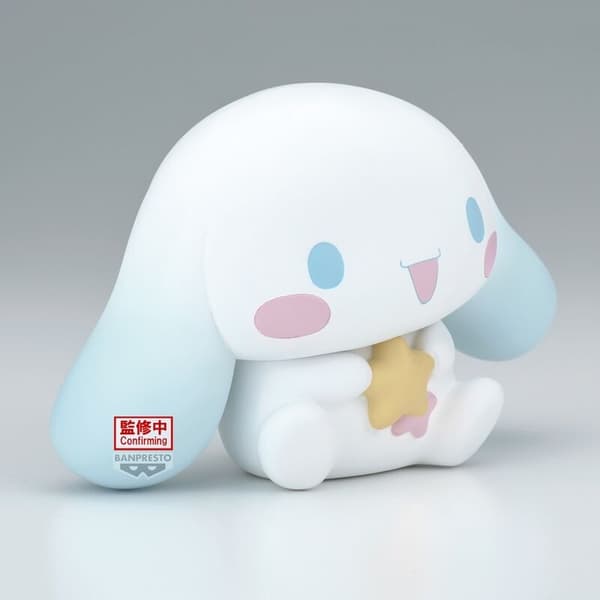 Cinnamoroll figur 15 cm - Sanrio Characters Softmates samleobjekt