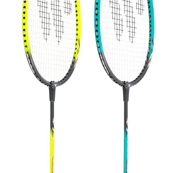 Badmintonset – 2 racketar, fjäderbollar ingår