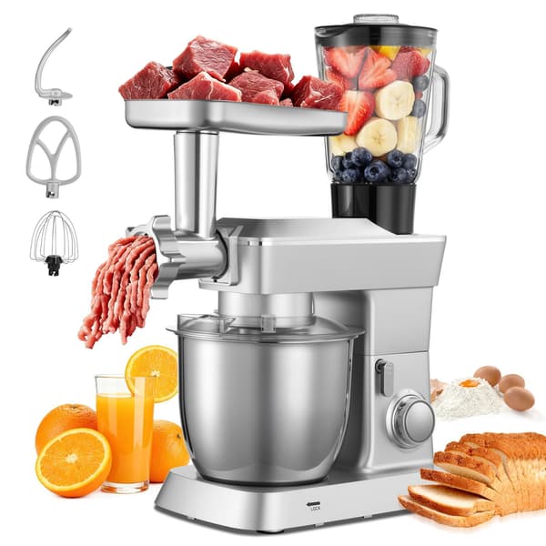 Standmixer 4,3 l, 1300 W vippehoved med 1,5 l blender
