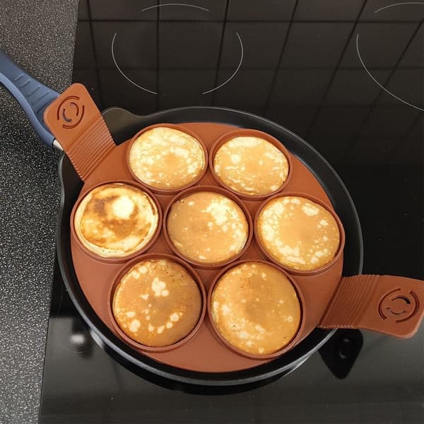 Perfekt Rund Form för Stekta Ägg och Pannkakor