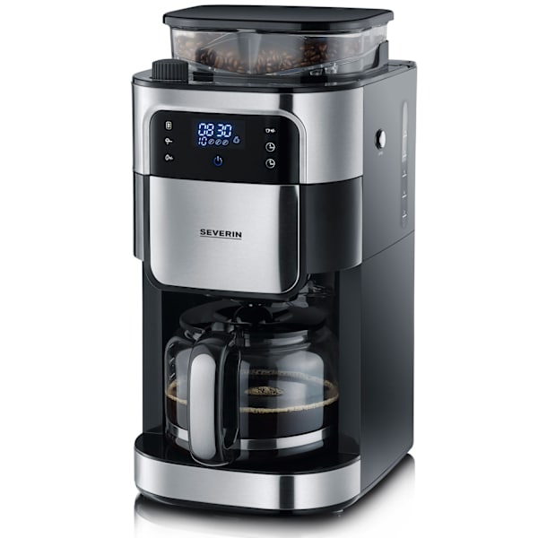 Kaffebryggare med kvarn 10 kopplars 1000W KA4813