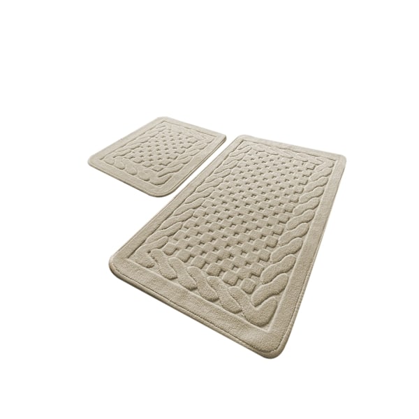 Kylpymattosetti (2 kpl) Bambi - beige