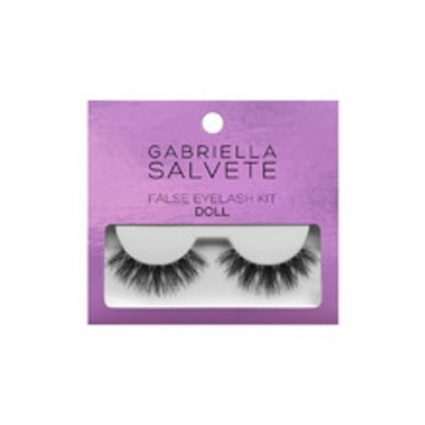 Gabriella Salvete - Doll False Eyelash Kit - Umělé řasy s lepidlem