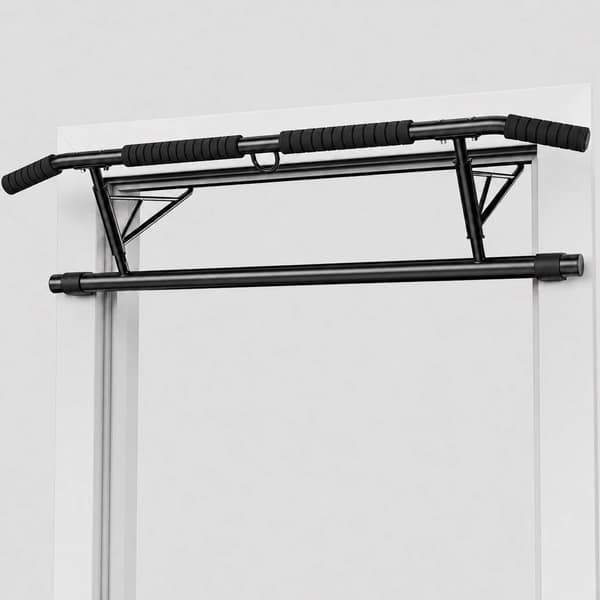 Dörrkarms-uppdragsstång, halkfria skumgrepp, maxlast 150 kg