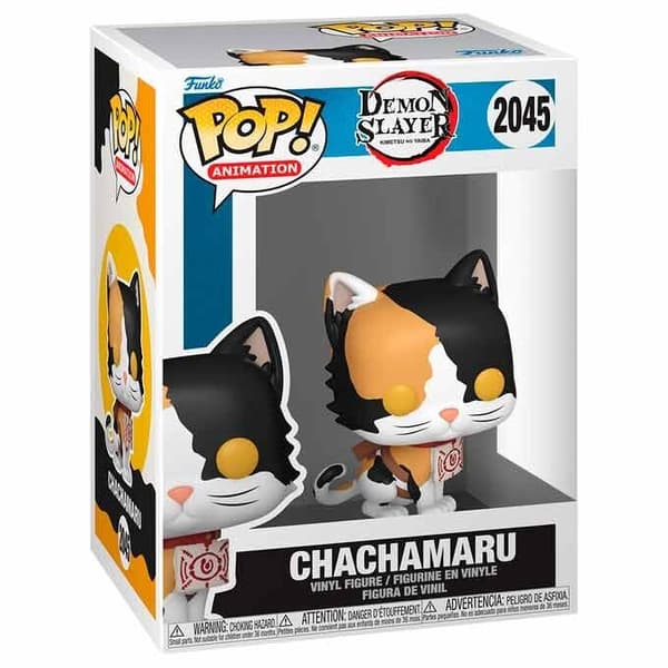 Demon Slayer Chachamaru figur, samlerobjekt anime legetøj