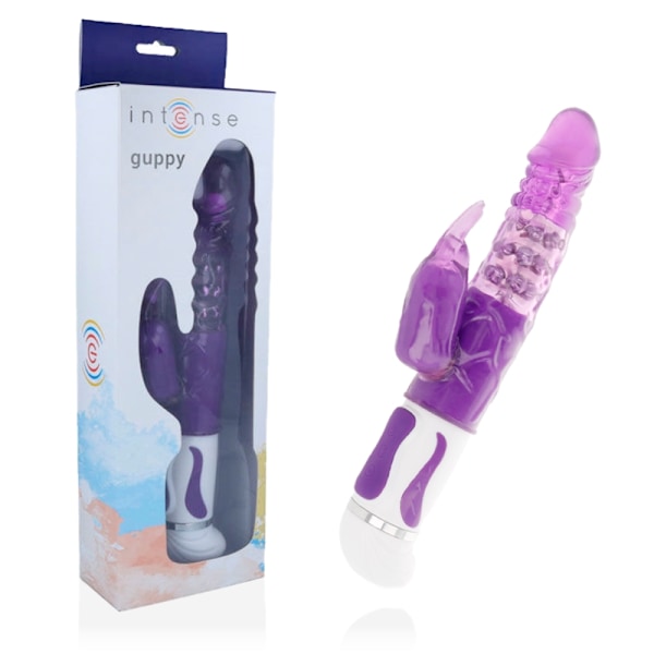 Intense - Guppy Lilac Rotator Vibrator