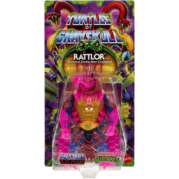 Rattlor Figur 14cm - Mästare i universum Action Toy
