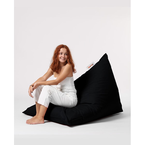 Garden Bean Bag Pyramid Big Bed Puf - Sort