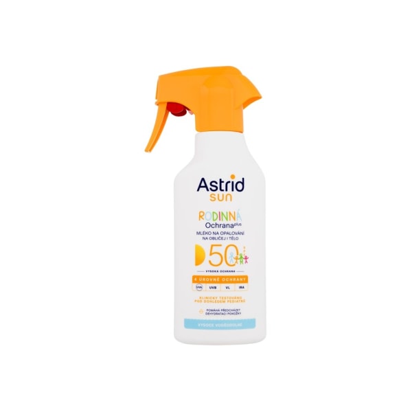 Astrid - Sun Family Milk Spray SPF50 - Unisex, 270 ml