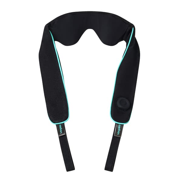 Kaulahieroja, jossa 2 tilaa, ladattava USB-C, eco-nahka