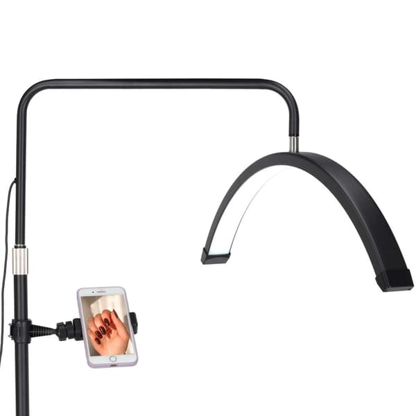 LED-buelampe til vippeextension 36W, justerbar, sort