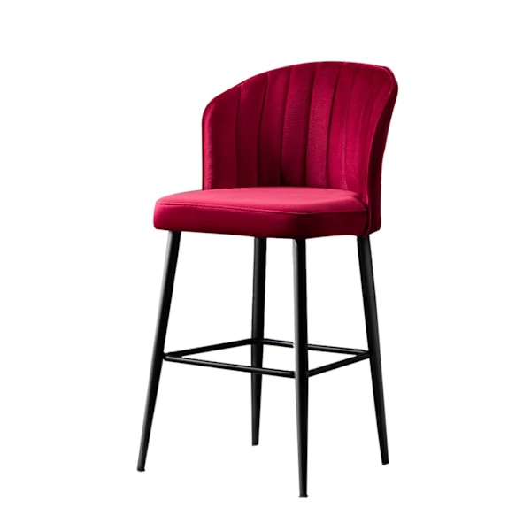 Barstolsset (2 delar) Rubi - Claret Red