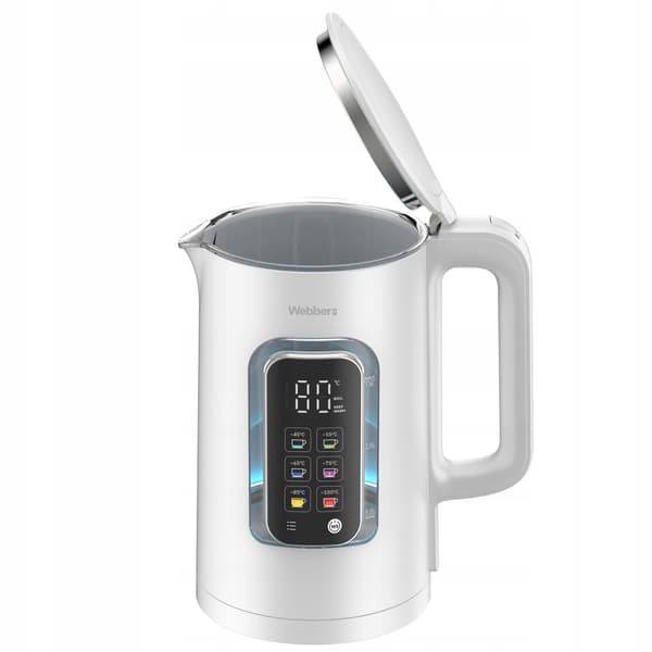 Vattenkokare 1,5 l med temperaturkontroll och LED-display