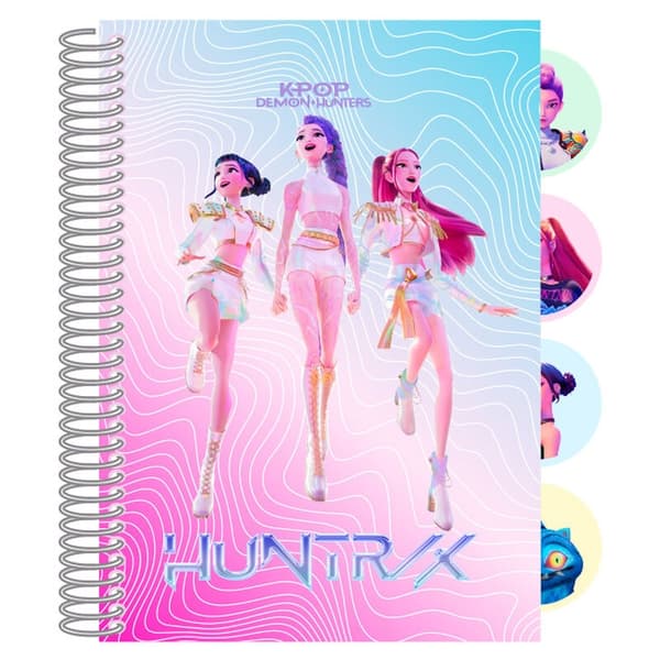 Demon Hunters Kpop A6 anteckningsbok