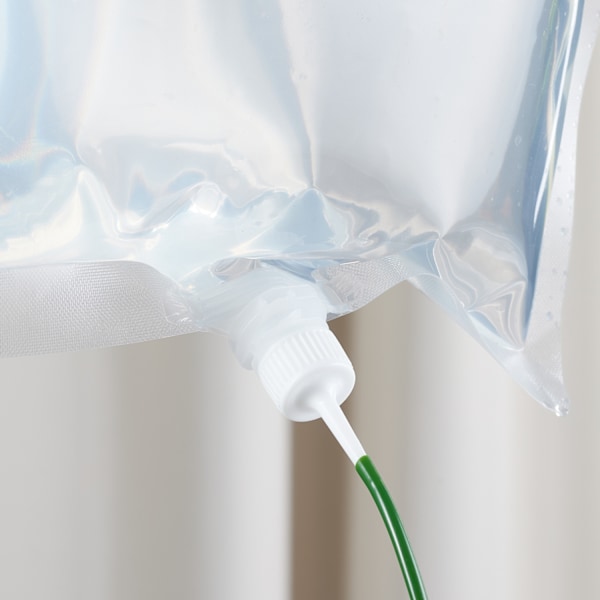 4 drypvandingsposer og gule klistermærker