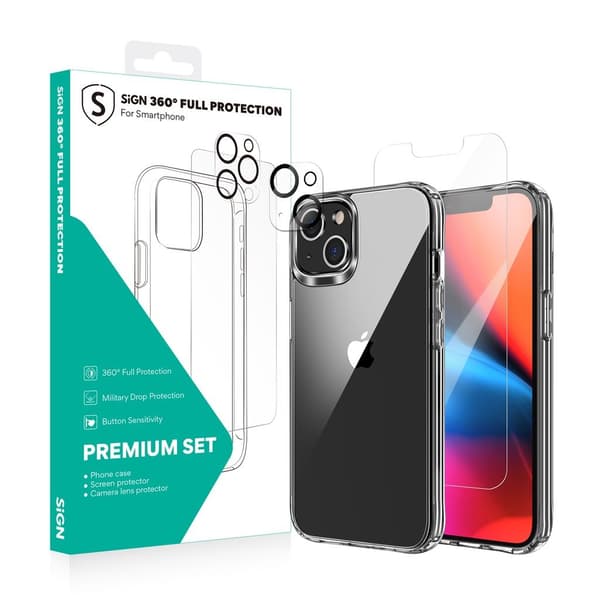 360 komplett skyddspaket för iPhone 13