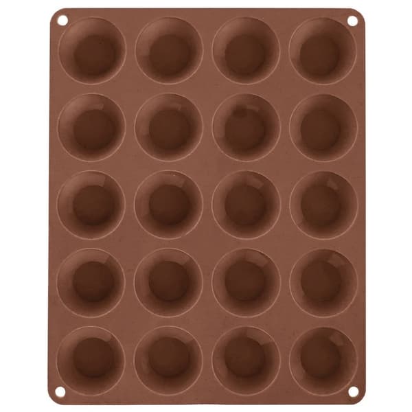 Silikoneform: Bag 20 muffins nemt og uden snavs