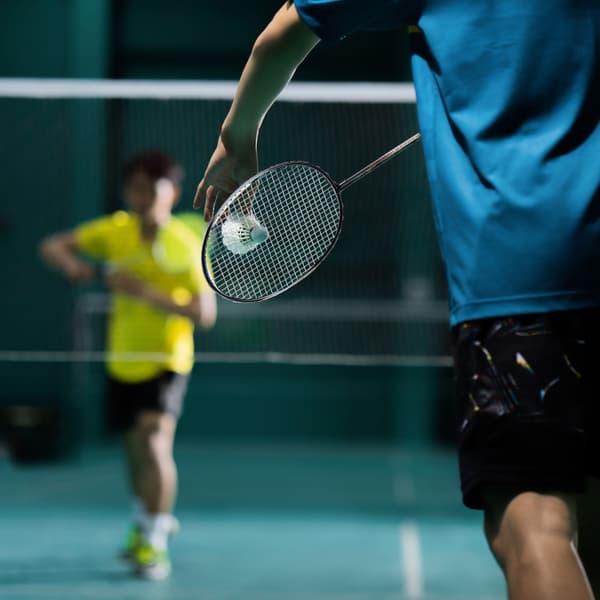 Badmintonsæt med taske