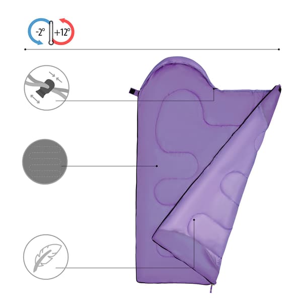 Violet Junior sovepose – let, kompakt