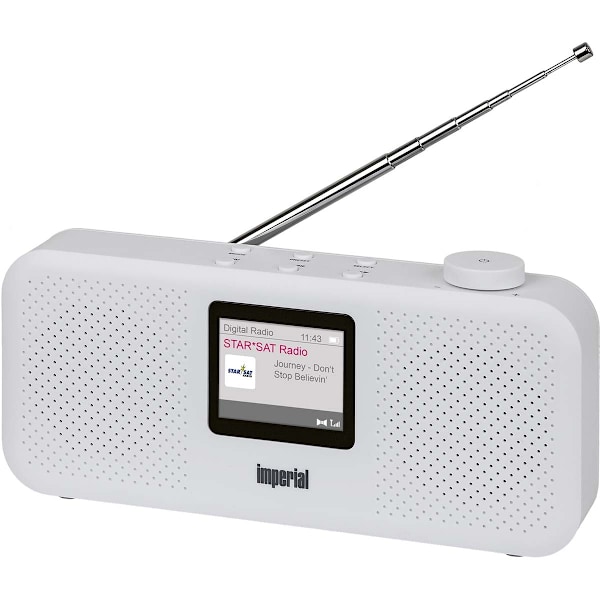 DABMAN 16 DAB+ / FM Stereoradio Valkoinen