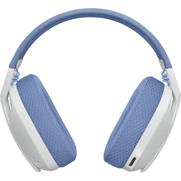 Logitech G435 Lightspeed - trådlöst spelheadset, vitt