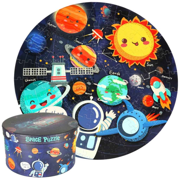 Pedagogiska pussel solsystemets planeter