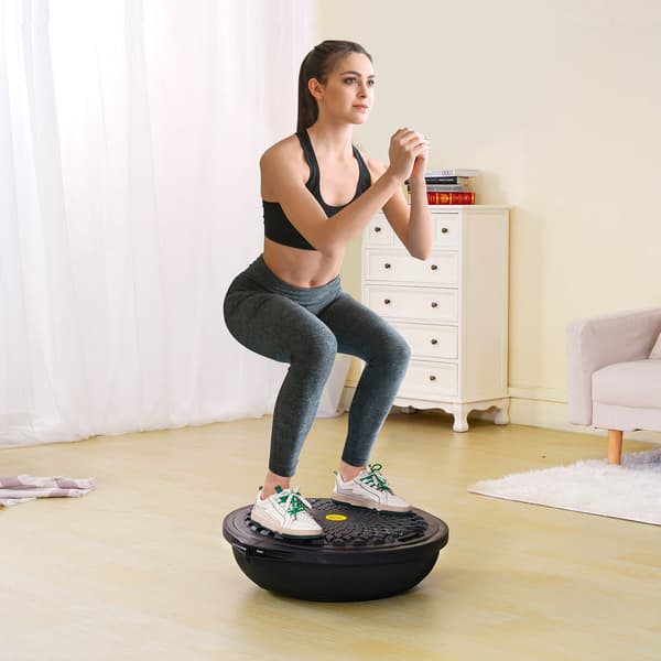 Halvbalanceboldtræner, 26 tommer, 1500 pund, bånd, pumpe