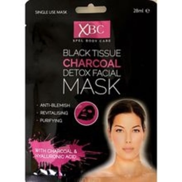 XPel - Pleť network mask with charcoal Charcoal Detox 3D (Detox Facial Mask) 28 ml 28ml
