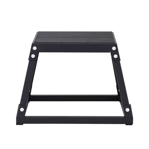 Plyometrisk hopplåda, 30 cm stål, halkfri 225 kg