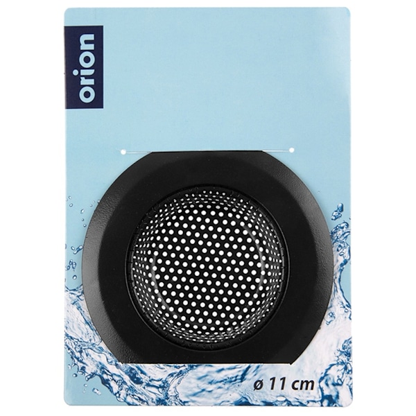 Sort stålvask si 11,5 cm