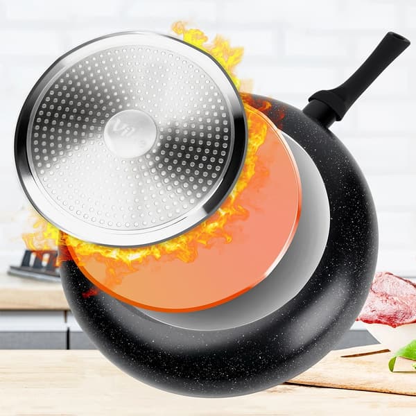 Stekpanna i granit med non-stick-beläggning, 28 cm – diskmaskinssäker