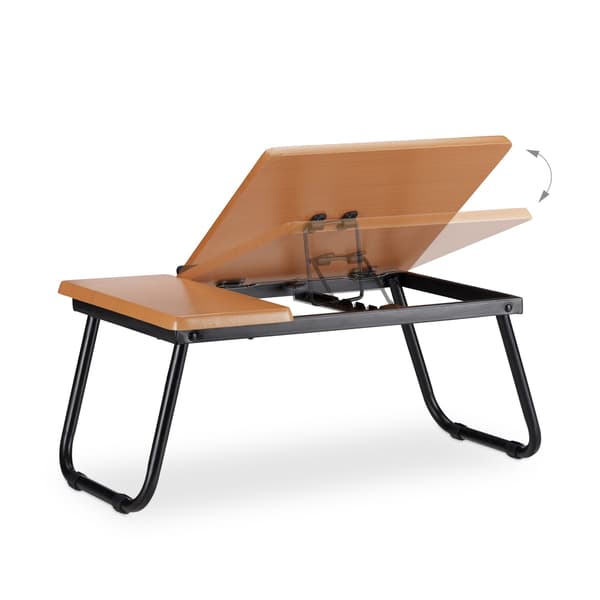 Laptopbord med fällbar arbetsyta