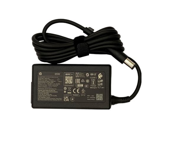 HP 65W Smart Laptop AC-adapter, 7,4 mm stik