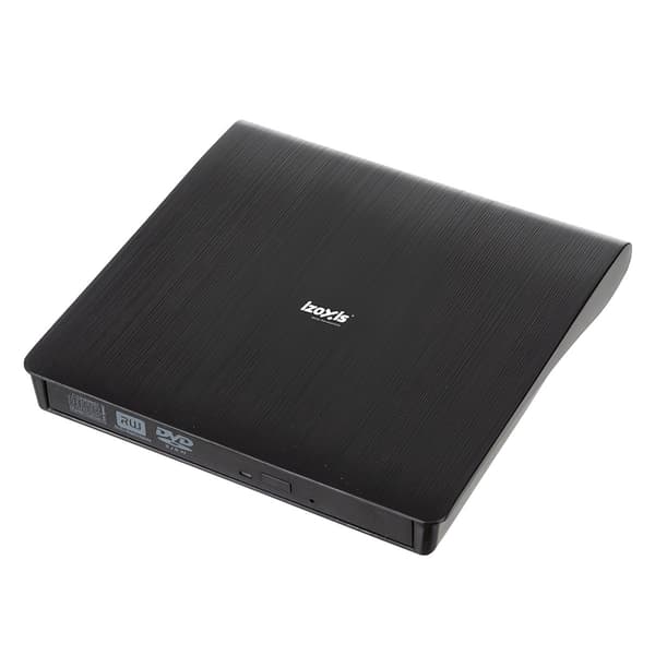 Extern enhet med CD/DVD-brännare, 1TB kapacitet