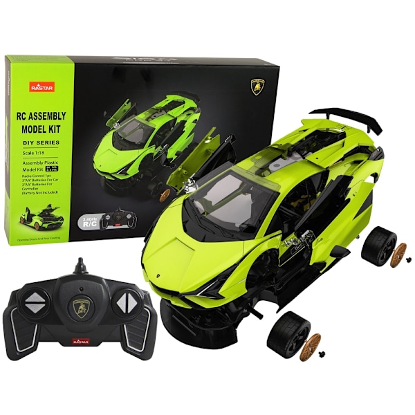 Bygg & Race: 1:18 Lamborghini Sian R/C byggsats