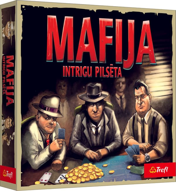 Trefl Mafia Board Game (på lettisk sprog.)
