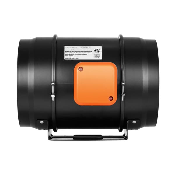 Inline-kanalfläkt 8 tum 506 CFM, variabel hastighetsregulator