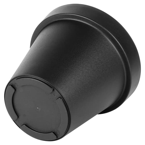 Havekrukke i plast sort rund 29 cm