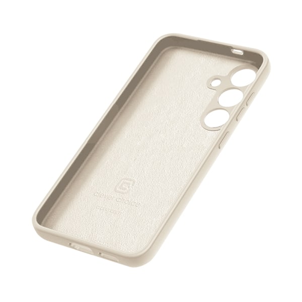 Crong Color Cover - kotelo Samsung Galaxy S24+:lle (beige)