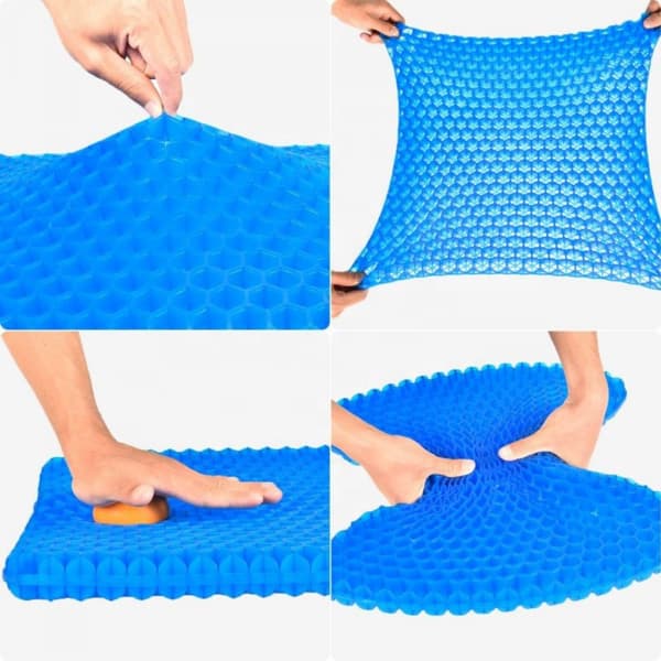 Herzberg HG-03220: Sittdyna i gelé - Blå