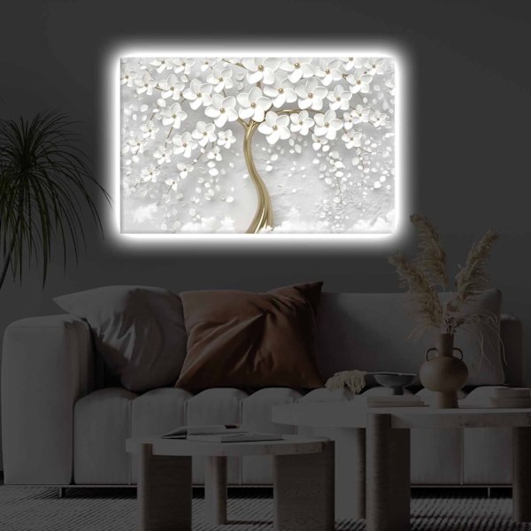 Dekorativ LED-belyst canvasmålning 4570KTLGDACT - 003