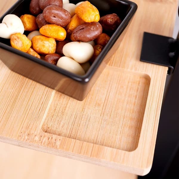 Trevånings serveringsfat i bambu för chark, ost och snacks