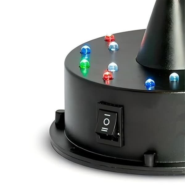 20 cm diskokugle med motor og LED-lys
